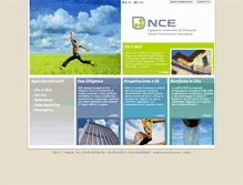 Tablet Screenshot of nce-consulting.com